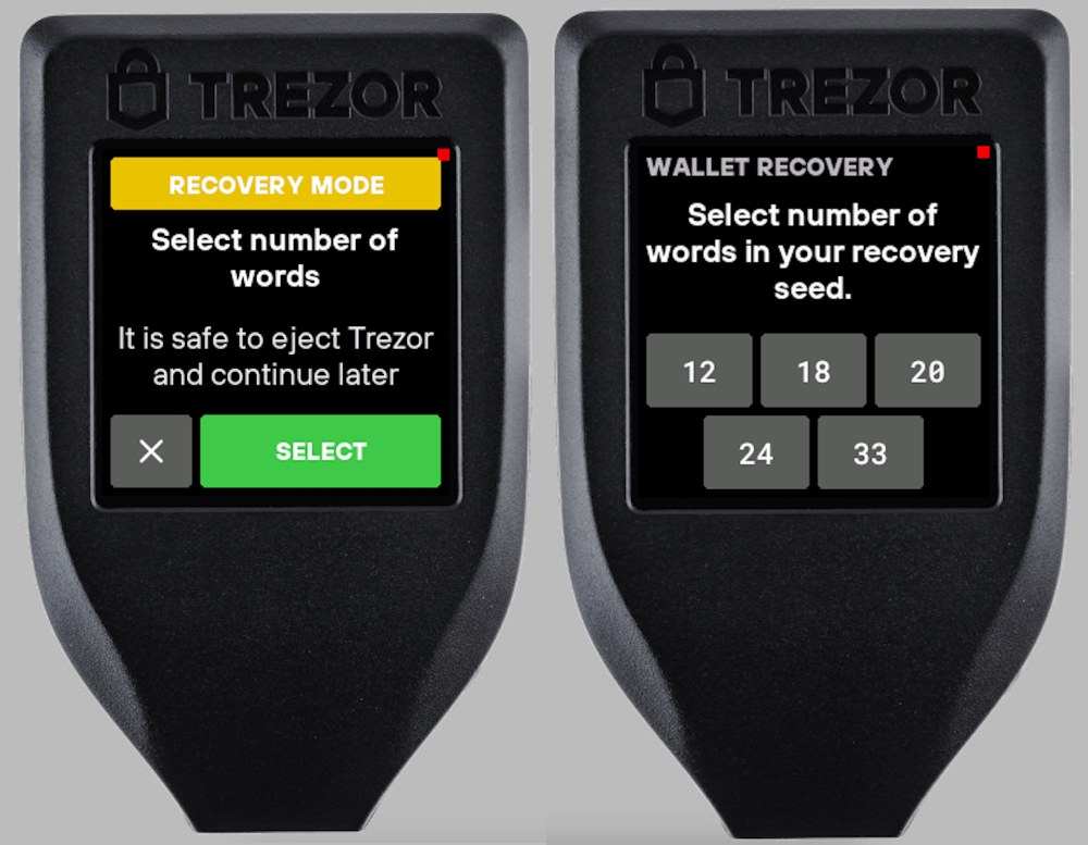 Trezor Model T — аппаратный криптовалютный кошелек